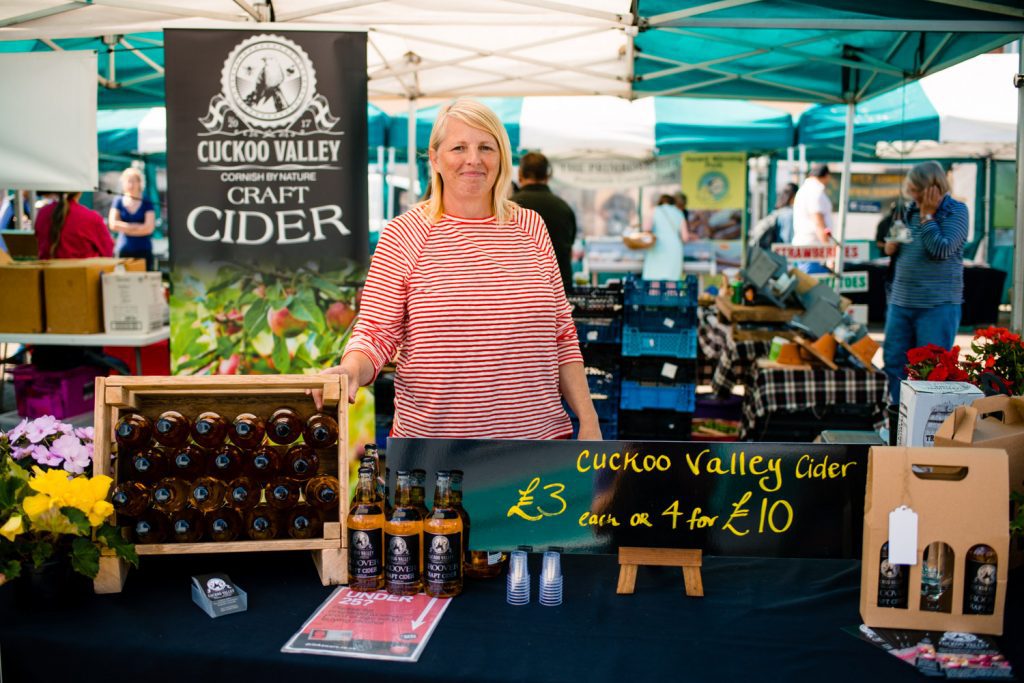 Cuckoo Valley Cider at Truro Farmers Market